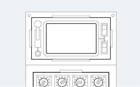 Ilustración del sistema de control