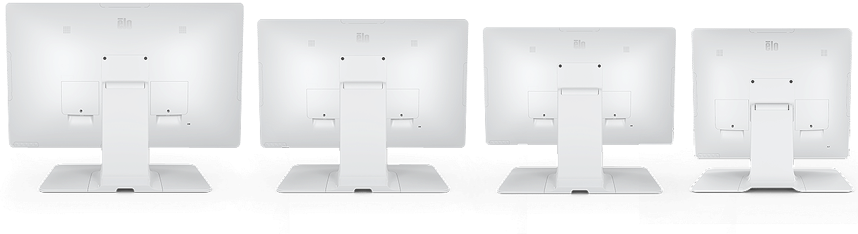 Elo touchscreen monitors for healthcare back