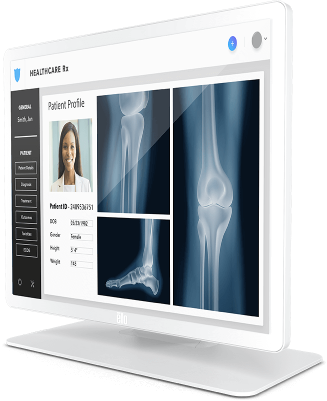 Monitores de pantalla táctil de grado médico DICOM